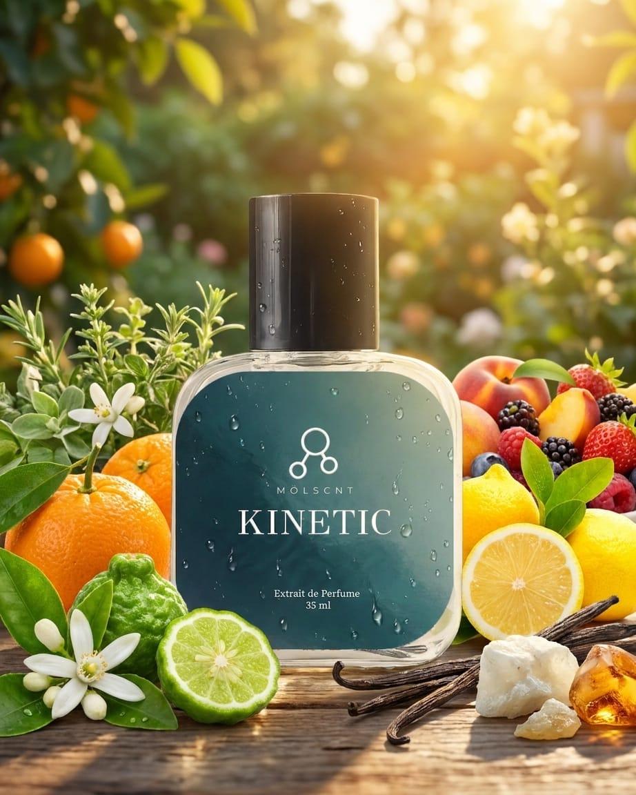 Kinetic di tengah kebun botani